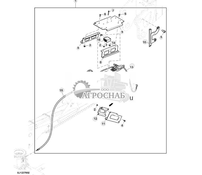 Lubrication Harness Kit, Boom, CF585  CF785 - ST894124 235.jpg